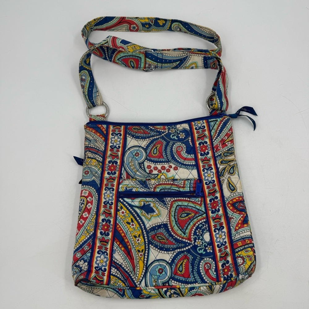Vera Bradley - Marina Paisley‎ Hipster Bag - Used Good Condition